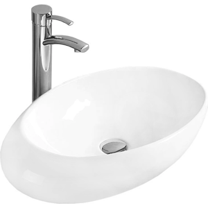 Keramické umyvadlo na desku MEXEN MALWA 59x36 cm bílé