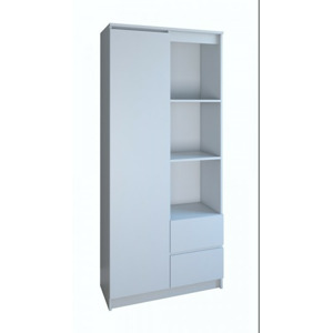 TP Living Skříň RS-80 BILY bílá