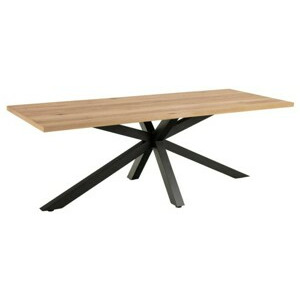 Actona Jídelní stůl Heaven II 220 cm divoký dub/černý