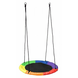 TZB Zahradní houpačka Rainbow barevná 80 cm