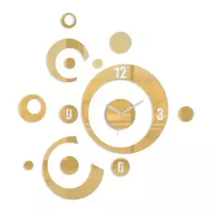 ModernClock 3D nalepovací hodiny Planets zlaté