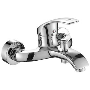 Vanová baterie MEXEN FABIA stříbrná