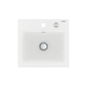 Granitový dřez MEXEN MILO bílý