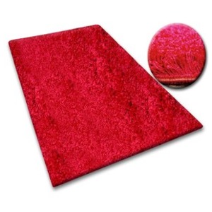 Dywany Lusczow Kusový koberec SHAGGY Izebelie 5cm bordó, velikost 100x150