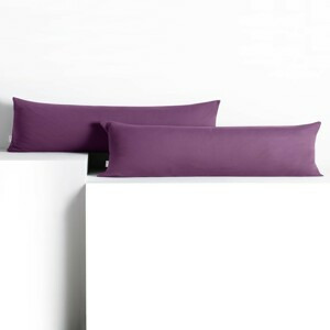 Povlaky na polštáře DecoKing Amber II švestkové, velikost 20x120*2