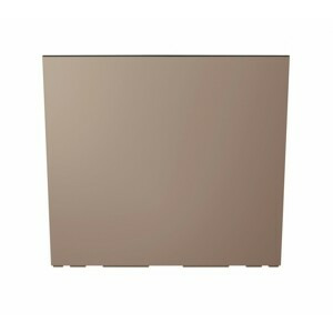 Prosperplast Vysoký truhlík s vkladem CORBI 77 cm mocca, varianta 58 cm