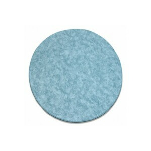 Dywany Lusczow Kulatý koberec SERENADE Graib tyrkysový, velikost kruh 100