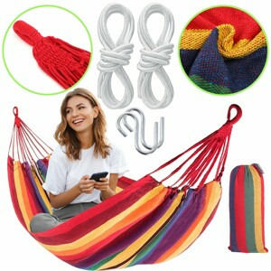 Bluegarden Hamaka Yellow Rainbow pro 2 osoby