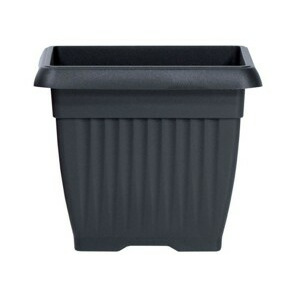 Prosperplast Květináč Terra antracit, varianta 15 cm