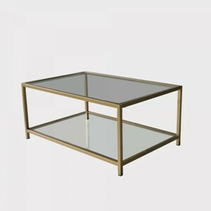 Hanah Home Konferenční stolek Astro zlatý