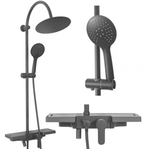 Sprchový set Rea Vigo černý