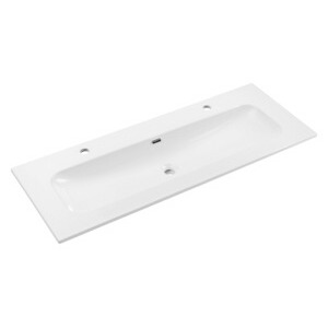 Comad Keramické zápustné umyvadlo Fly 120 2TH DP bílé