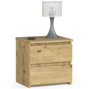 Ak furniture Noční stolek CL2 40 cm dub artisan