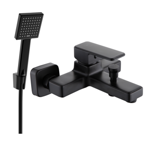 Vanová baterie se sprchou MEXEN CETUS černá