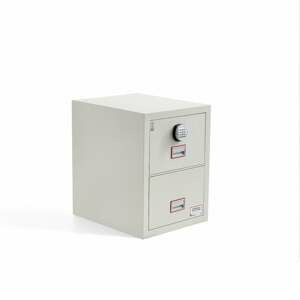 Ohnivzdorná kartotéka COVER, 120 min, 2 zásuvky, kódový zámek, 824x570x700 mm