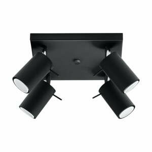 Černé stropní světlo Nice Lamps Etna