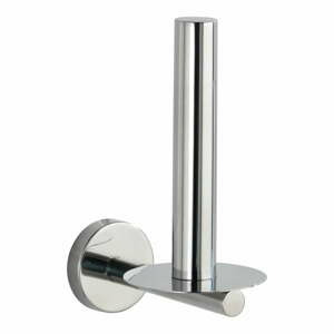 Nástěnný držák na toaletní papír z nerezové oceli v leskle stříbrné barvě Bosio – Wenko