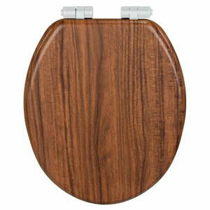 Záchodové prkénko s automatickým zavíráním 37 x 43 cm – Wenko