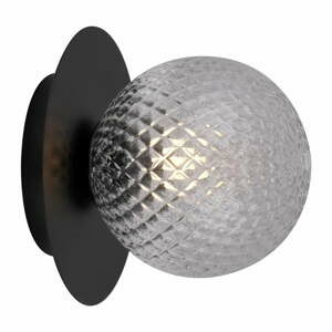 Černé stropní svítidlo SULION Musa, ø 14 cm