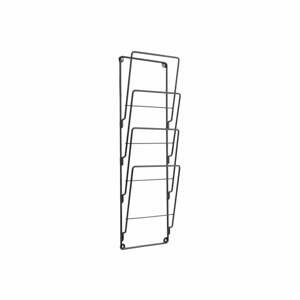 Černý stojan na časopisy PT LIVING