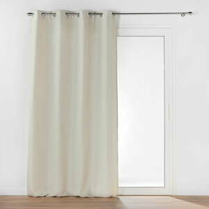 Béžový odhlučňovací závěs z mikrovlákna 135x260 cm Micropolar – douceur d'intérieur