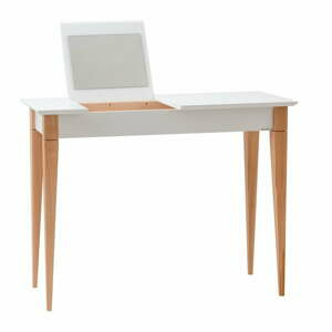 Bílý toaletní stolek Ragaba Mimo, šířka 105 cm