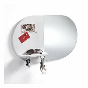 Nástěnné zrcadlo s magnetickou deskou Tomasucci Reminder, 36 x 60 x 9 cm