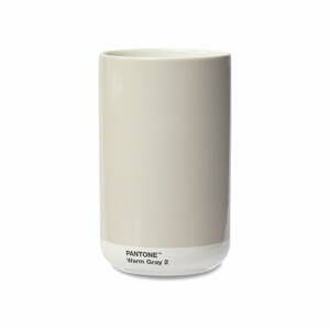 Béžová keramická váza Warm Gray 2 – Pantone