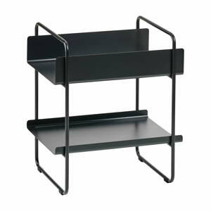 Černý kovový konzolový stolek 36x48 cm A-Console – Zone