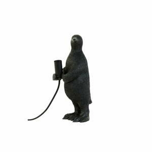Černá stolní lampa (výška 34 cm) Penguin – Light & Living