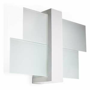 Bílé nástěnné svítidlo Nice Lamps Leda