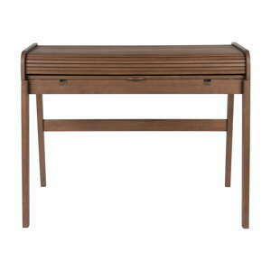 Hnědý psací stůl s výsuvnou deskou Zuiver Barbier