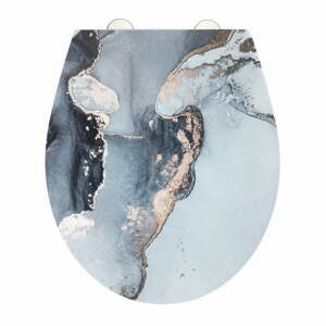 Záchodové prkénko s automatickým zavíráním 37,5 x 44,5 cm Licata – Wenko