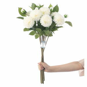 Umělé květiny v sadě 10 ks (výška 62 cm) Dahlia – Restilo