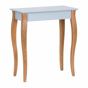 Světle šedý konzolový odkládací stolek Ragaba Console, délka 65 cm