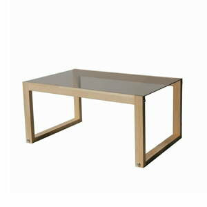 Konferenční stolek v přírodní barvě 55x85 cm Via – Neostill