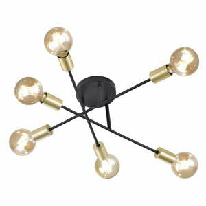 Stropní svítidlo Trio Cross, výška 19 cm