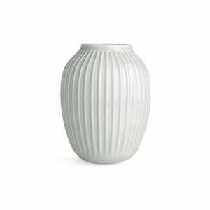 Bílá kameninová váza Kähler Design Hammershoi, ⌀ 20 cm