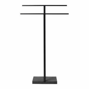 Černý kovový stojan na ručníky Blomus, výška 86 cm