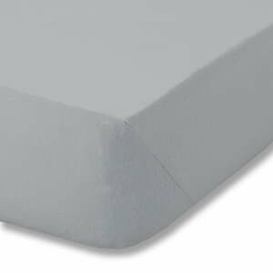 Šedé bavlněné prostěradlo 90x190 cm – Catherine Lansfield