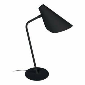 Černá stolní lampa SULION Lisboa, výška 45 cm