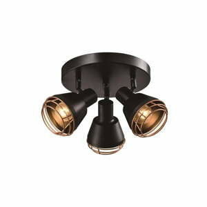 Černé kovové stropní svítidlo Neria – Candellux Lighting