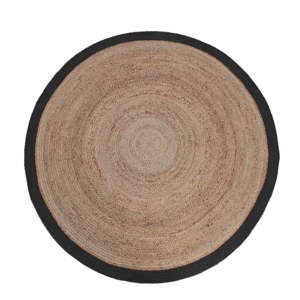 Koberec z konopného vlákna LABEL51 Hemp Rug, ⌀ 150 cm