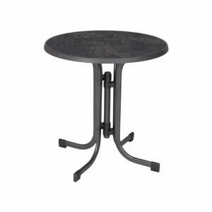 Kulatý zahradní jídelní stůl ø 85 cm Pizarra - Dajar