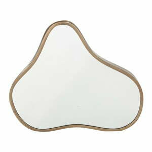 Nástěnné zrcadlo v rámu ve zlaté barvě Bloomingville Abigail, 52 x 41 cm
