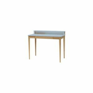 Světle šedý pracovní stůl Ragaba ASHME