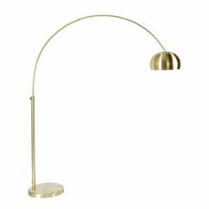Stojací lampa v mosazné barvě Zuiver Bow