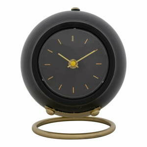 Černé stolní hodiny Mauro Ferretti Ball