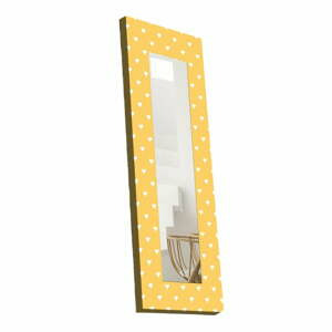 Nástěnné zrcadlo s dřevěným rámem 40x120 cm – Wallity