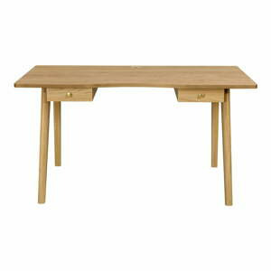 Pracovní stůl v dekoru dubu 70x140 cm Nice – Woodman